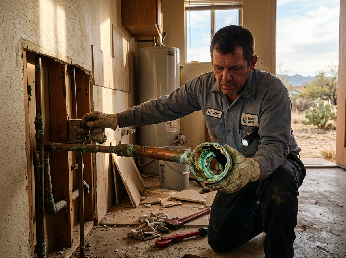 Why Tucson Water Eats Copper Pipe From the Inside
